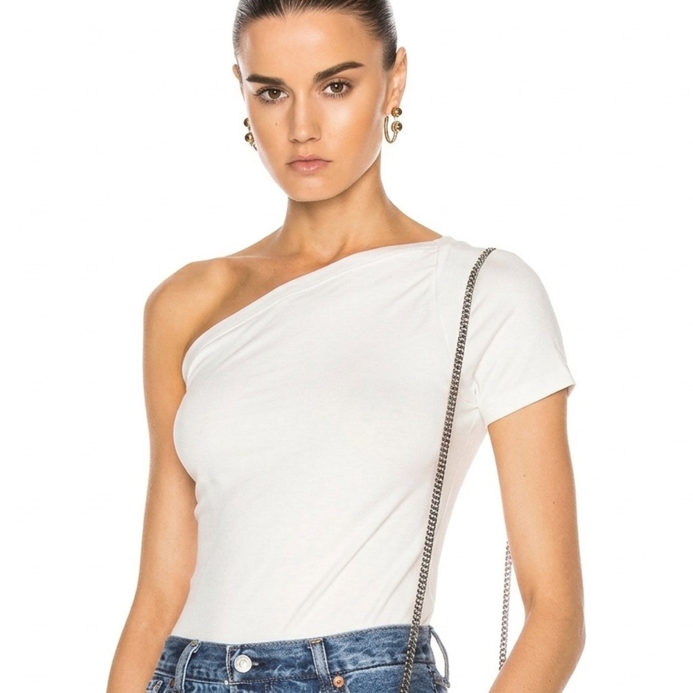 Helmut Lang one-sleeve bodysuit - size XS